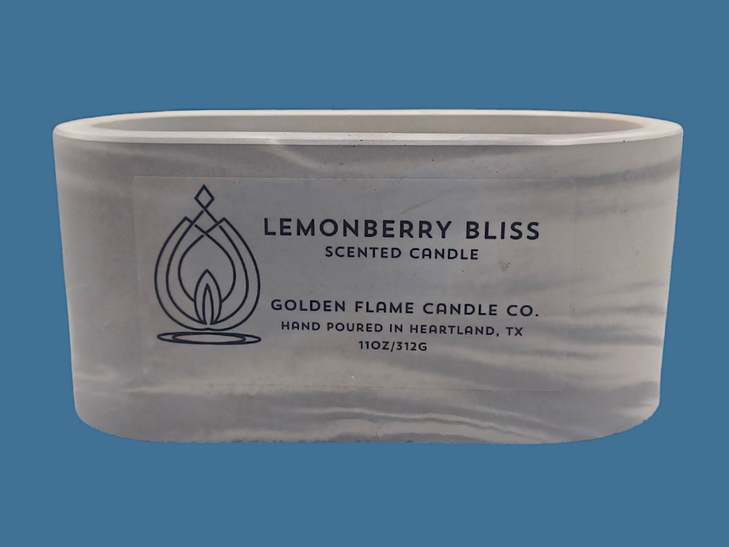 LemonBerry Bliss Scented Candle