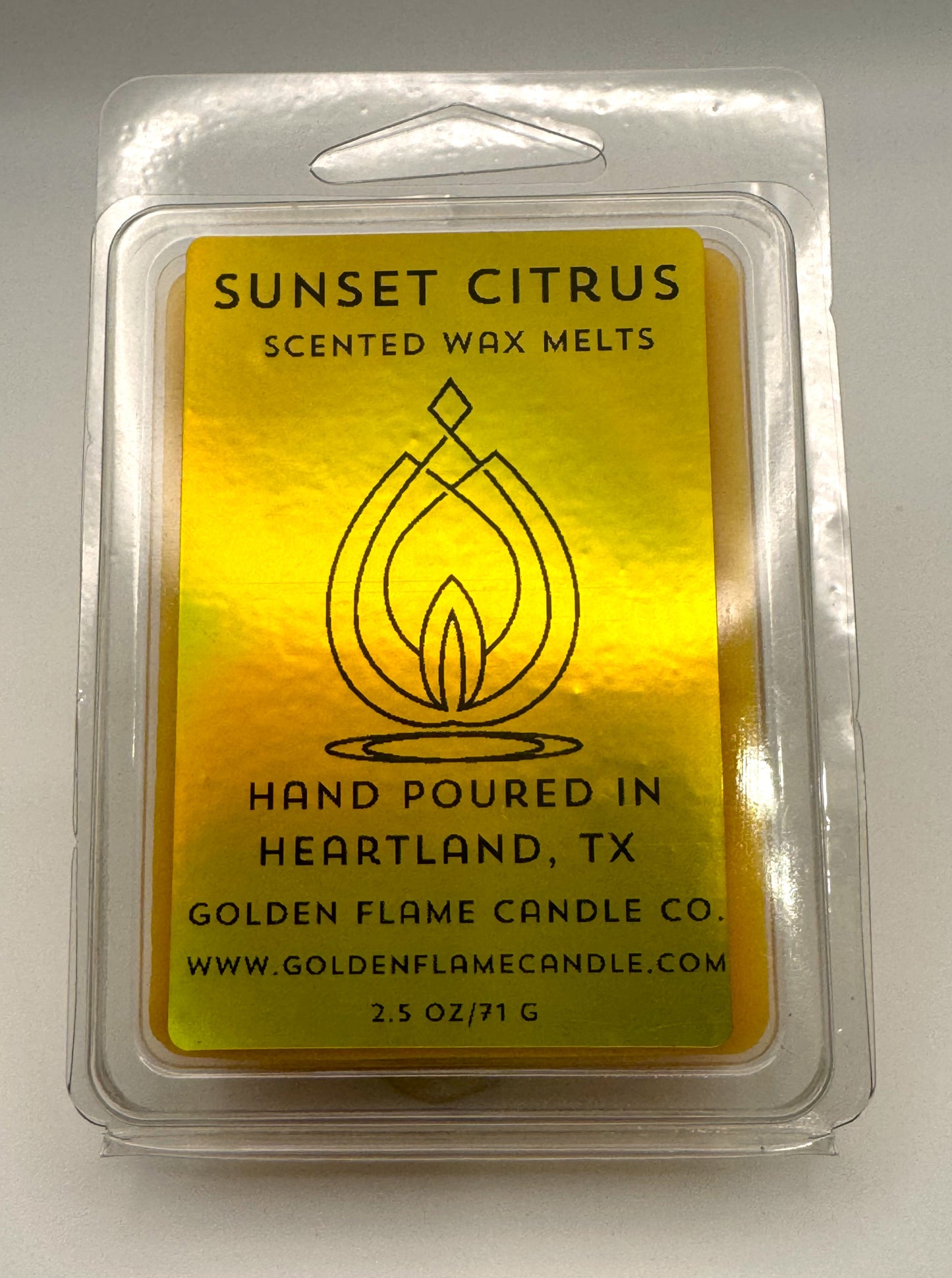Sunset Citrus Scented Wax Melts