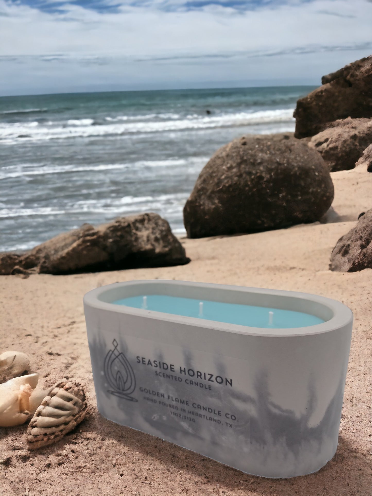 Seaside Horizon Scented Candle