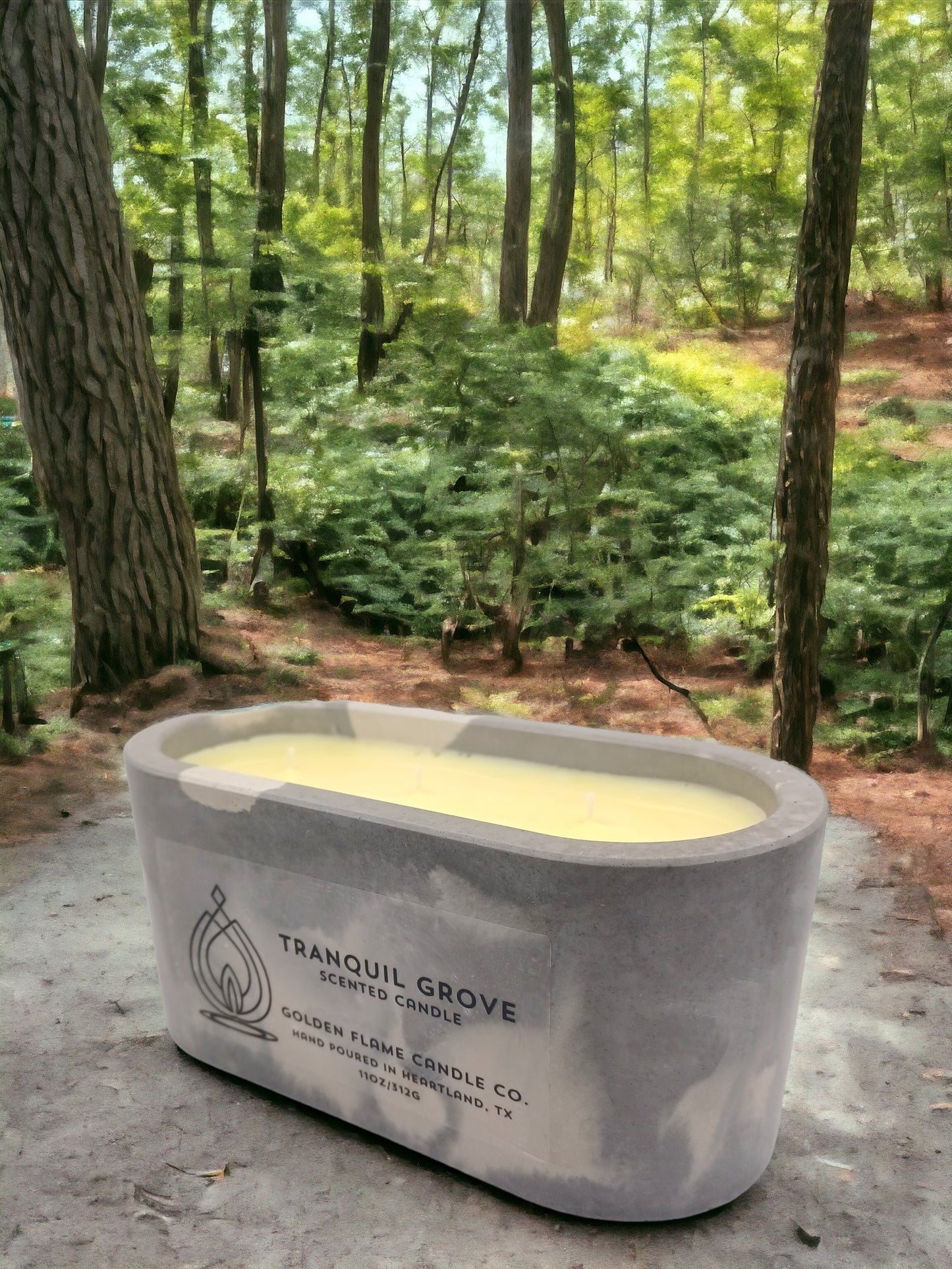 Tranquil Grove Scented Candle