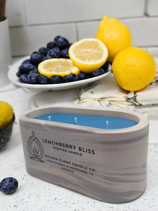 LemonBerry Bliss Scented Candle