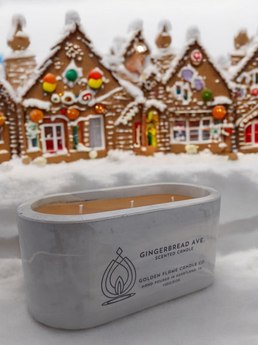 Gingerbread Ave. Scented Candle